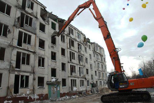 Новая программа сноса пятиэтажек в Москве